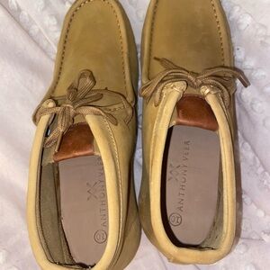 Anthony Veer Tan Leather Shoes
